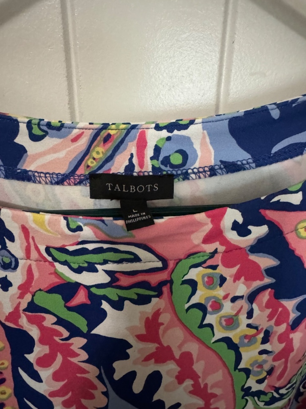 Talbots 3/4 sleeve dress - Picture 4 of 5
